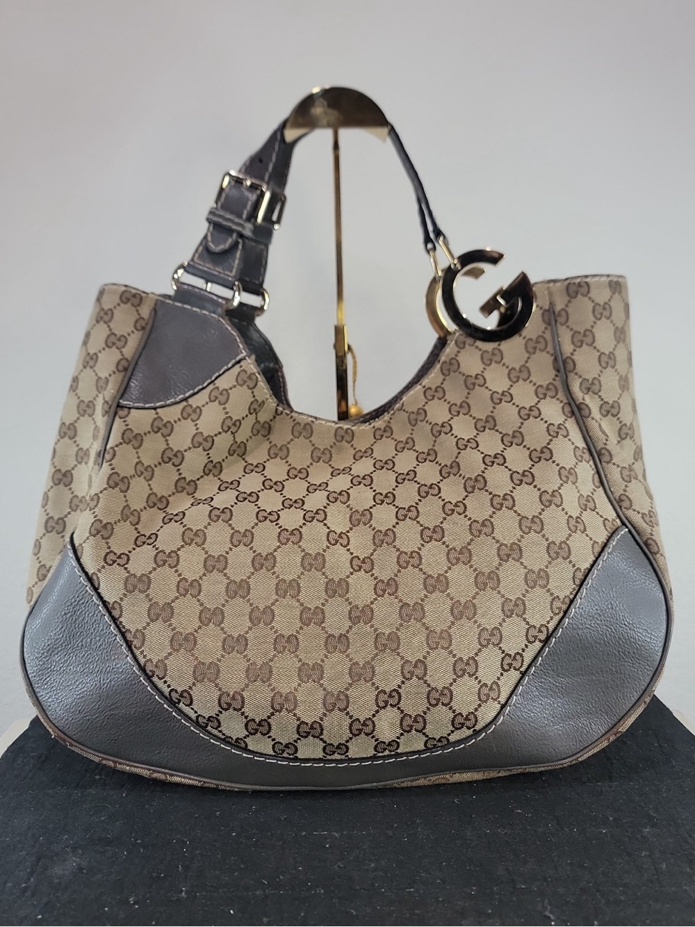 •GUCCI• GG Charlotte Hobo Bag